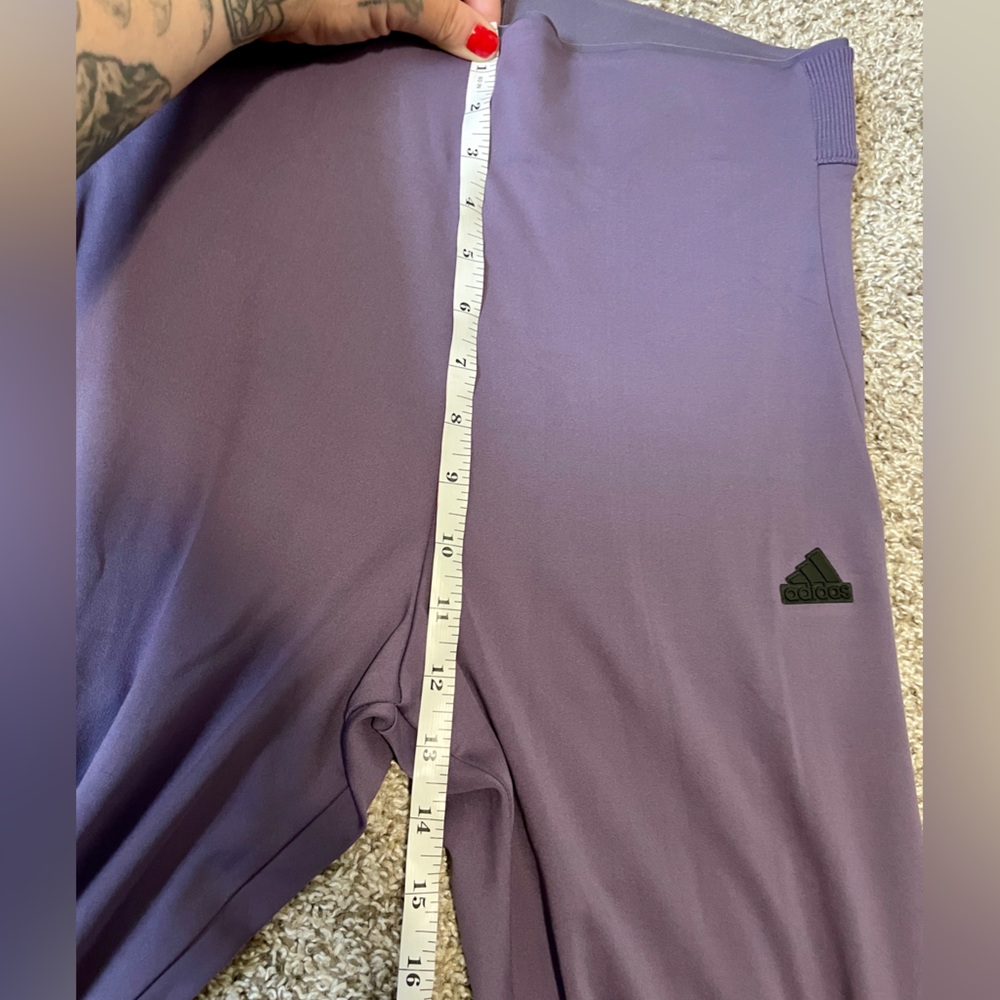 Adidas Women's Z.N.E. Leggings | Shadow Violet - Picture 3 of 6